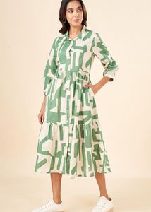Akkriti Brand Midi Dress