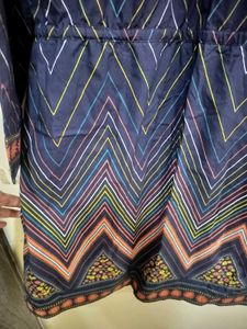 Patterned Casual Dress