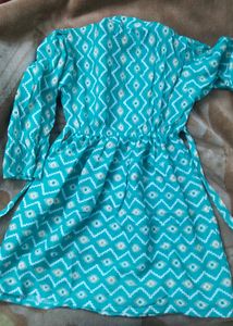 A Short Kurti Top For College Girls