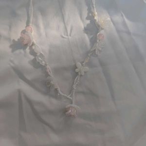 Floral Beaded Necklace