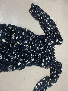 Floral Print Mini Dress