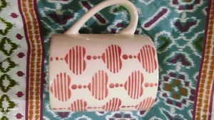 Red Hearts Patterned Mug