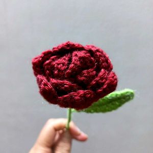 ✨🌹Cute Handmade Crochet Rose 🥀