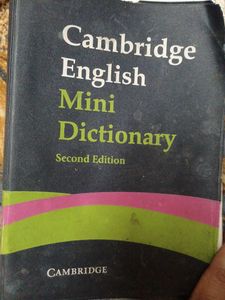Cambridge Mini Dictionary