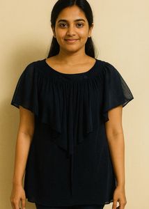 Elegant Flutter Sleeve Top