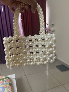 Pearl Beaded Handbag