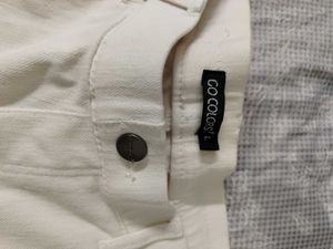Off-White Straight Leg Pants