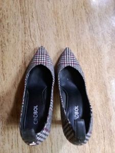 Plaid Heel