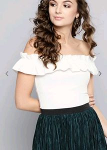 Women Cute Offshoulder Top