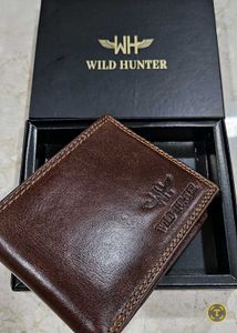 WILD HUNTER LEATHER WALLET ( COFFEE CRUNCH )