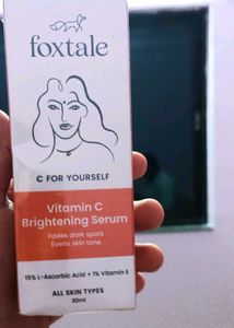 Foxtale Vitamin C Brightening Face Serum