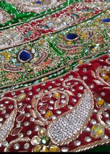 Emerald Green Bridal Lehenga