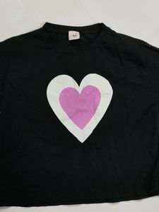Black Heart Graphic Tee