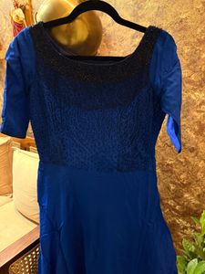 Navy Blue Festive Gown