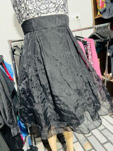 Black and white dress