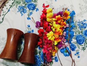 Artificial Flower And Pot