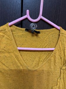 Sleeveless Yellow Top