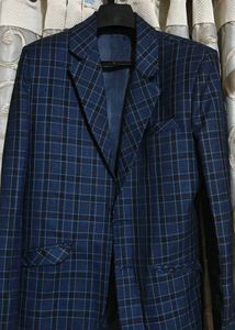 Checkered Blue Jacket