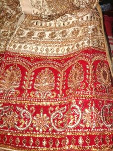 Heavy bridal lengha