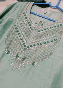 Siah Kurta With Duppatta