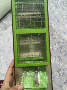 multipurpose green chopper with 7 attachments