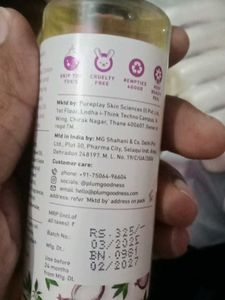 Plum Onion Hair Oil (2) Pices