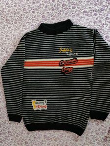 Striped Knit Sweater