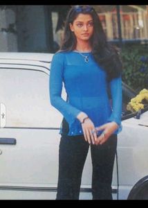 Blue Embroidered Kurta Top🧿