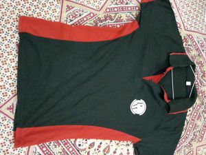 Black And Red PW Vidyapeeth Merchandise Tshirt