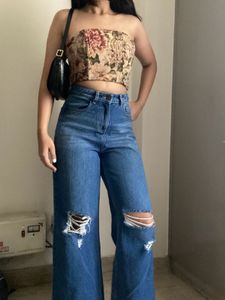 Off Duty India Baggy High Waisted Jeans