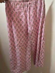 Pink Aline Kurtha Set