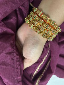 Indian Bangles - Set of 4