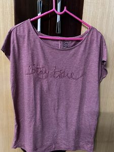 Mauve T Shirt 👚