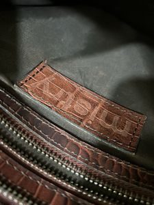 Brown Leather Tote Bag