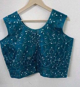 Sky Blue Colour Lehenga