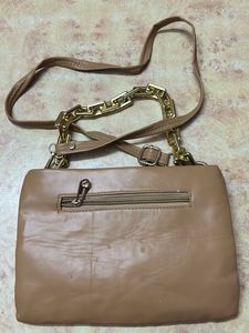 Woven Chain Strap Crossbody