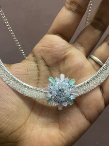 Necklace With Small Earrings