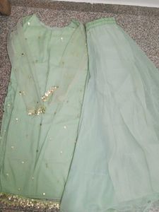 Mint Green Kurta Set