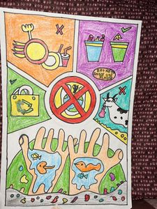 Handmade Drawings Combo Of 5