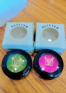 Miss Rose Glitter Eyeshadow Duo