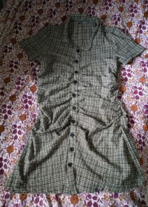 Grey Shirt Like Mini Dress from Zudio 🐰