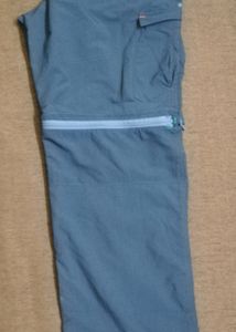 Cargo Pant Cum Short With Zip To Use