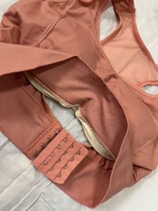 Peach Sports Bra