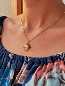 Sun Charm Pendant