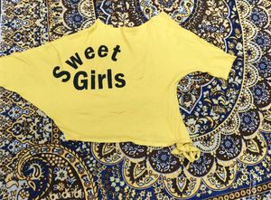 Sweet Girls Yellow Tee