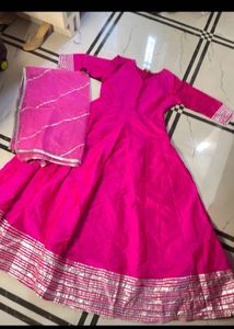 New Anarkali With Dupata