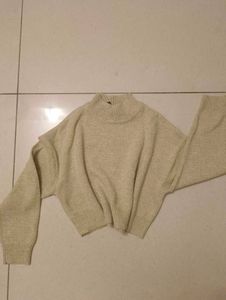 H&M Cropped Knit Sweater