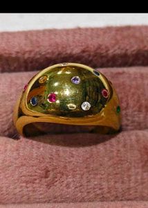 Combo Set Gold Bracelet ❤️ And Ring ✨