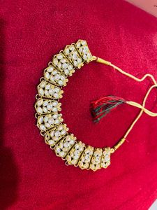 Elegant Kundan Necklace Set new with tag