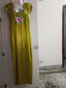 Green Colour Nighty/nightwear